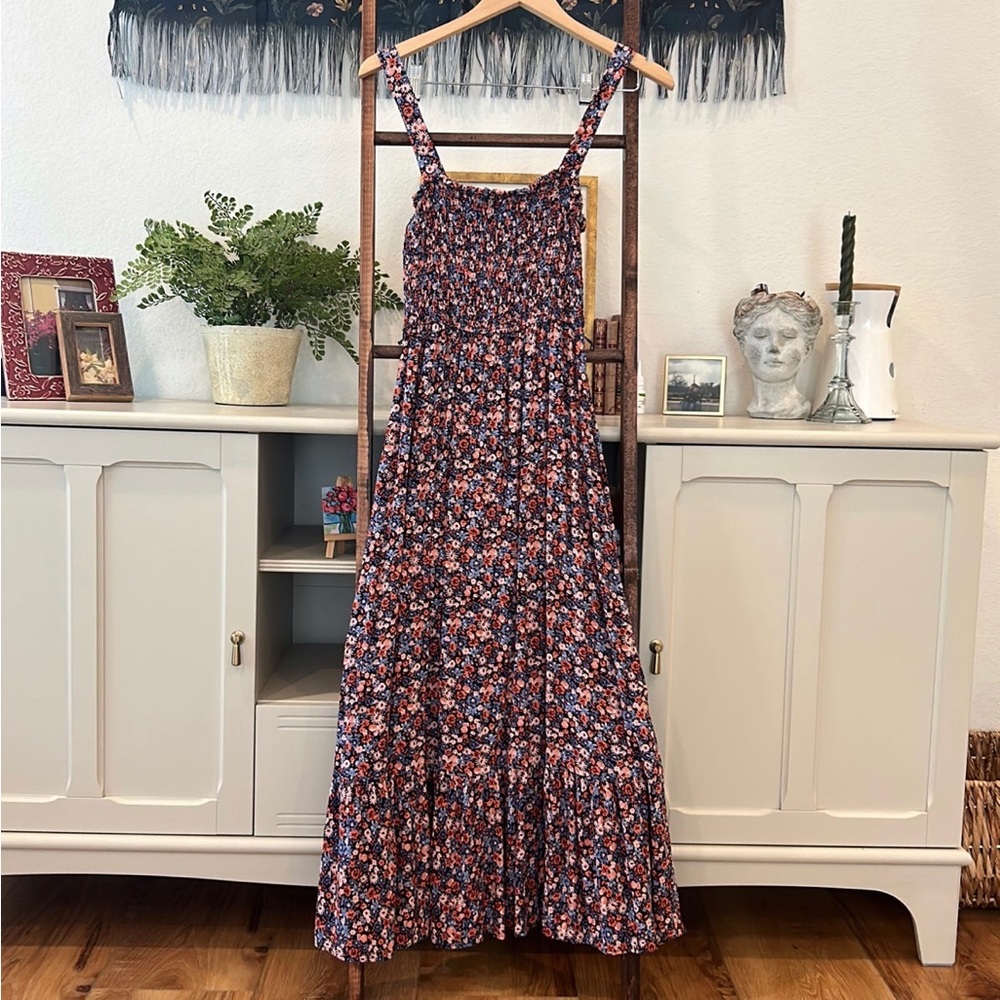 Universal thread floral, lightweight maxi dress